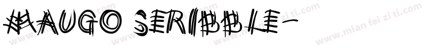 maugo seribble字体转换